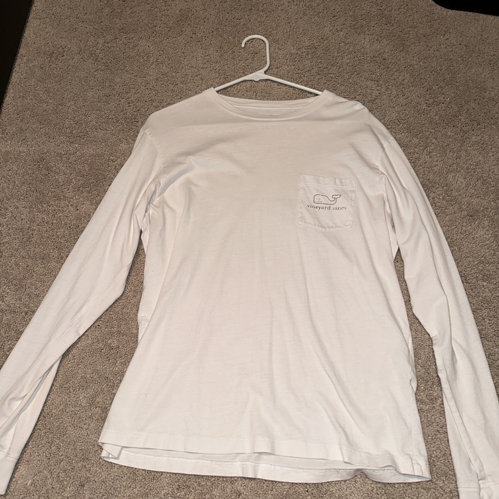 Vineyard Vines long sleeve white shirt. Mens Small
